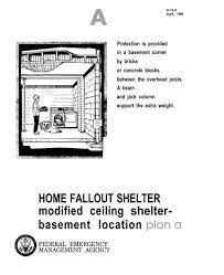 Home Fallout Shelter Modified Ceiling