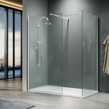 Smoked Glass Walk In Shower Enclosure
