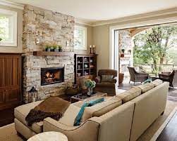 25 Stone Fireplace Ideas For A Cozy