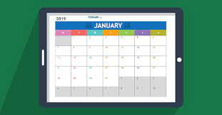 how to make a calendar in excel quill