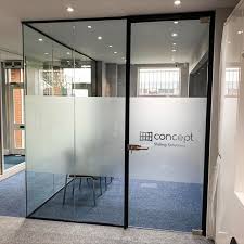 Office Partition Design Glass Wall Office