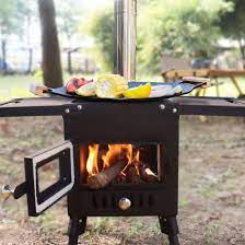 Camping Hot Tent Cooking Bbq