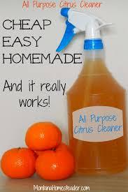 homemade all purpose citrus vinegar cleaner