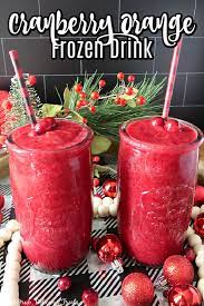 cranberry orange drink easy and festive