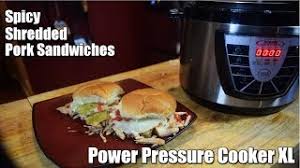 shredded y pork sandwiches power