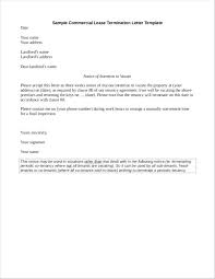 Rental Termination Letter Templates Free Sample Example