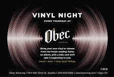 Vinyl Night at Obec — Ballard Brewed Coalition