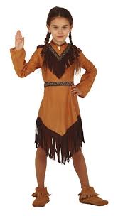 s red indian costume fancy dress