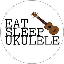 eat sleep ukulele uke instrument