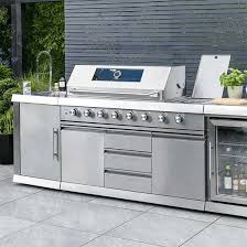 outdoor kitchen bbq stainless steel