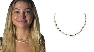sarah cameron rainbow crystal necklace