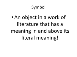 symbols in lord of the flies ppt symbols in lord of the flies 2 symbol an object in a work of literature that has a meaning in and above its literal meaning