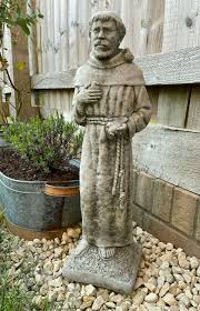 St Francis Stone Statue
