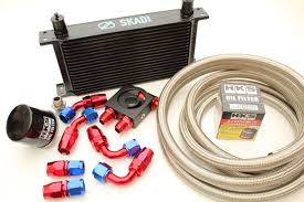 19 row thermostatic oil cooler kit