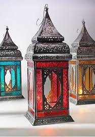 moroccan style large indian glass