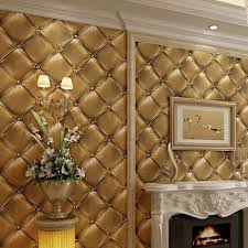 Golden Plain Fiberglass Wall Covering