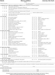 Patient Medical History Questionnaire Under Fontanacountryinn Com
