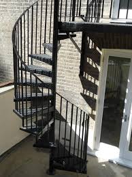 Steel Spiral Staircase Balcony