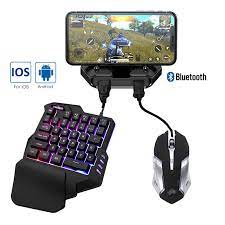 No need to download app, keyboard and mouse to connect usb interface, play mobile games directly. Mobile Game Keyboard And Mouse Pubg Free Fire Call Of Duty Wired Wireless Android Ios Facebook