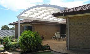 Curved Roof Pergola Design Softwoods