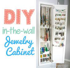 Diy Inset Jewelry Cabinet Part 1