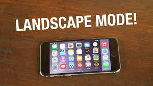 Fortunately, an iphone landscape mode is a great platform, to watching movies, enjoy the hand's even sometimes, an iphone cannot work properly in landscape mode. Sbflip Landscape Mode For The Iphone Ios 8 Jailbreak Tweak Youtube