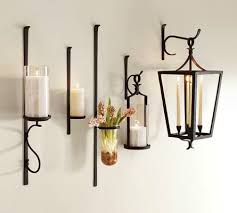 Brass Wall Hanging Candle Holder For