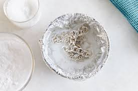 how to clean silver jewelry in a matter