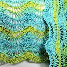 fan wrap free crochet pattern