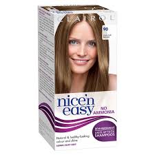 The ends are highlighted in blonde, and the appearance is cold, cool but very attractive. Clairol Nice N Easy No Ammonia Hair Dye 90 Dark Ash Blonde Superdrug