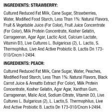 activia yogurt lowfat strawberry
