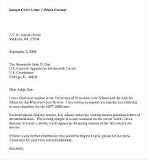 Attorney Cover Letter Samples Threeroses Us