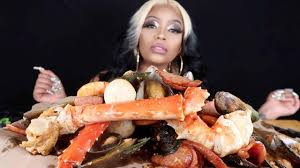 So what you have to do? Eat With Que Spicy King Crab Legs Shrimp Seafood Boil Mukbang ë¨¹ë°© Eating Show Facebook