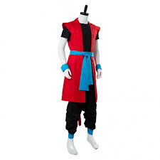 You can access the clothing mixing shop machine (which allows you to use the qq bang formulas) once you have reached the point in the story and unlock the time rifts aroun Son Goku Super Dragon Ball Heroes Universe Mission Zeno Prison Planet Saga Super Saiyan 4 Cosplay Costume Skycostume
