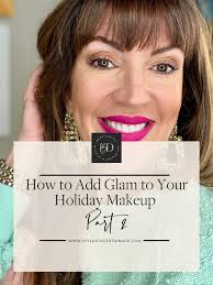 add glam to your holiday makeup part