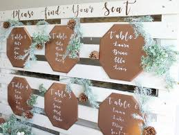 diy wood palette wedding seating chart