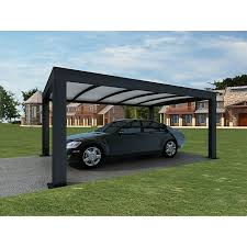 Privacy policy join the party! Abson Cubus Carport 5 5 X 3 7 X 2 4 M Einfahrtshohe 2 15 M Mit Solar Led Bauhaus