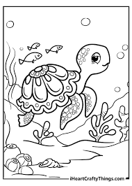 This collection includes mandalas, florals, and more. Turtle Coloring Pages Updated 2021