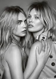 kate moss and cara delevingne steam up