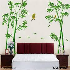 Two Bamboo Trees Wall Sticker Yash902
