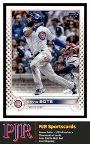 2022 Topps Gold Star #627 David Bote Chicago Cubs BUY 4 - 35% OFF | eBay