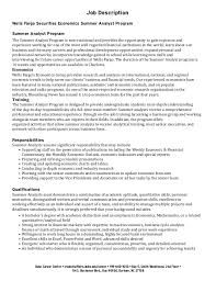 Sample resume for system analyst