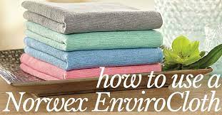 how to use a norwex envirocloth