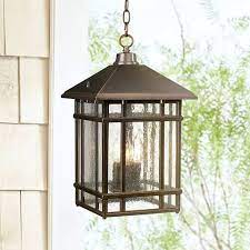 Craftsman Style Outdoor Hanging Lamp