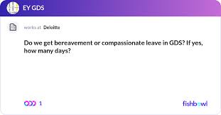 bereavement or compionate leave