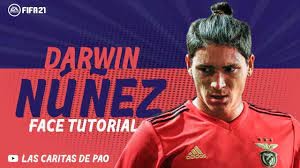 Darwin Núñez FACE FIFA 21 lookalike career mode | Pro Clubs |
