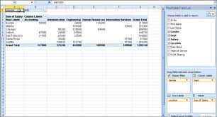 How To Create A Pivot Table In Excel 2010 Dummies