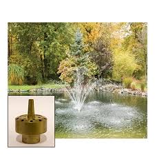 Fountain Nozzle 1 5 Inlet Bronze Three
