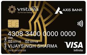 axis bank vistara infinite credit card