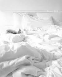 cosy bed messy bed white bedding
